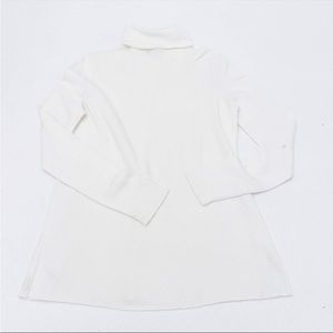 The Row - white knit turtleneck - small